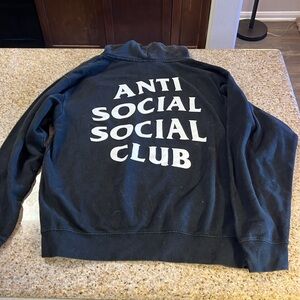 Black Anti Social Social Club Hoodie
